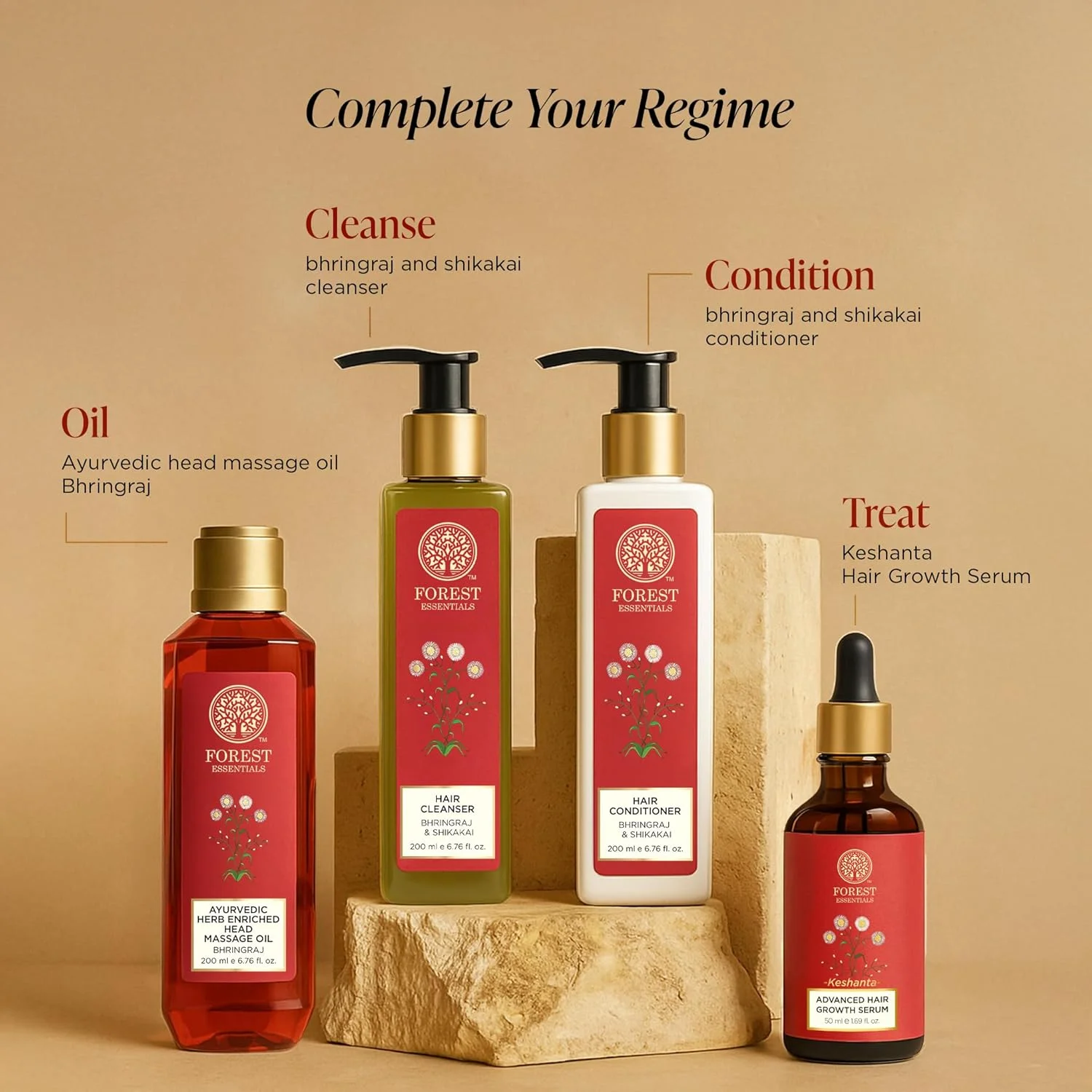 سرم پیشرفته رشد مو Forest Essentials Keshanta | درمان آیورودا برای کاهش ریزش مو | روغن طبیعی رشد مو، 48 گرم سرم پیشرفته رشد مو Forest Essentials Keshanta | درمان آیورودا برای کاهش ریزش مو | روغن طبیعی رشد مو، 48 گرم