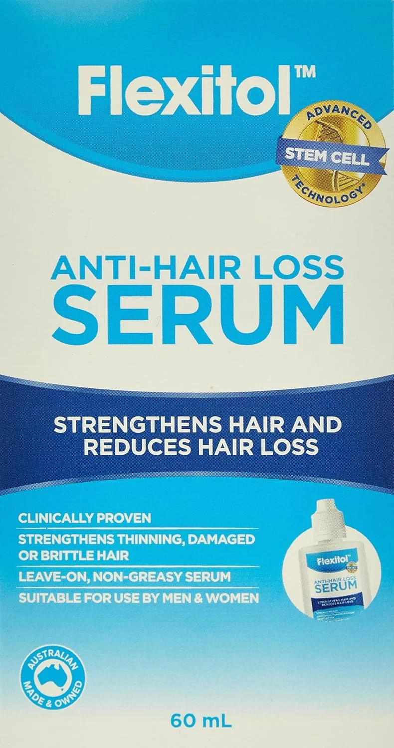 سرم تقویت کننده و ضد ریزش مو فلکسیتول 60 میلی لیتر - تقویت کننده ریشه و کاهش دهنده ریزش مو - غنی شده با بیوتین، کافئین و عصاره های گیاهی - مناسب برای موهای نازک