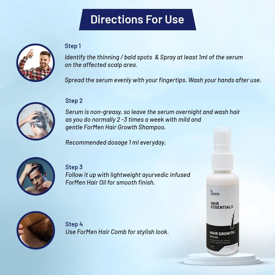 سرم رشد موی مردانه فورمن | حاوی 3% Redensyl، Procapil | کاهش ریزش مو، تغذیه پوست سر، درمان رشد مو | برای موهای خشک و وز - 60 میلی لیتر (بسته 2 عددی) سرم رشد موی مردانه فورمن | حاوی 3% Redensyl، Procapil | کاهش ریزش مو، تغذیه پوست سر، درمان رشد مو | برای موهای خشک و وز - 60 میلی لیتر (بسته 2 عددی)