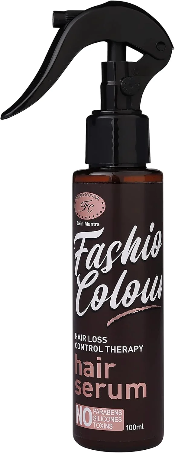 سرم موی رنگی فشن برای درمان کنترل ریزش مو، سرم موی غیر چسبنده و غیر چرب برای موهای ابریشمی و صاف، رام کننده موهای وز | قوی، بدون گره و ساخت هند، 100 میلی لیتر سرم موی رنگی فشن برای درمان کنترل ریزش مو، سرم موی غیر چسبنده و غیر چرب برای موهای ابریشمی و صاف، رام کننده موهای وز | قوی، بدون گره و ساخت هند، 100 میلی لیتر