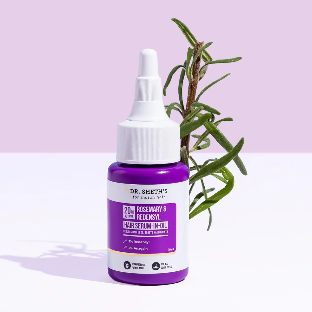 سرم مو حاوی روغن رزماری و ردنسل دکتر شث | افزایش رشد مو و کاهش ریزش مو | حاوی 20% مواد فعال رشد مو، 3% ردنسل، 4% آناگین، روغن رزماری، کافئین و پپتیدها، 50 گرم | برای آقایان و بانوان | 30 میلی لیتر سرم مو حاوی روغن رزماری و ردنسل دکتر شث | افزایش رشد مو و کاهش ریزش مو | حاوی 20% مواد فعال رشد مو، 3% ردنسل، 4% آناگین، روغن رزماری، کافئین و پپتیدها، 50 گرم | برای آقایان و بانوان | 30 میلی لیتر