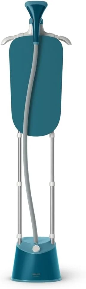 بخارگر لباس فیلیپس سری 1000، 1800 وات، مخزن آب بزرگ 1.8 لیتری، 3 تنظیم بخار، دارای StyleBoard یکپارچه، تخلیه آسان، از بین برنده 99.9% باکتری ها و کنه های گرد و غبار*