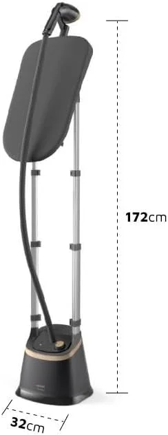 بخارگر ایستاده لباس فیلیپس مدل STE3170/80 - توان 2000 وات، MyEssence، دارای تخته منحصربه‌فرد با قابلیت تنظیم زاویه، 3 حالت بخار، خروجی بخار تا 40 گرم در دقیقه