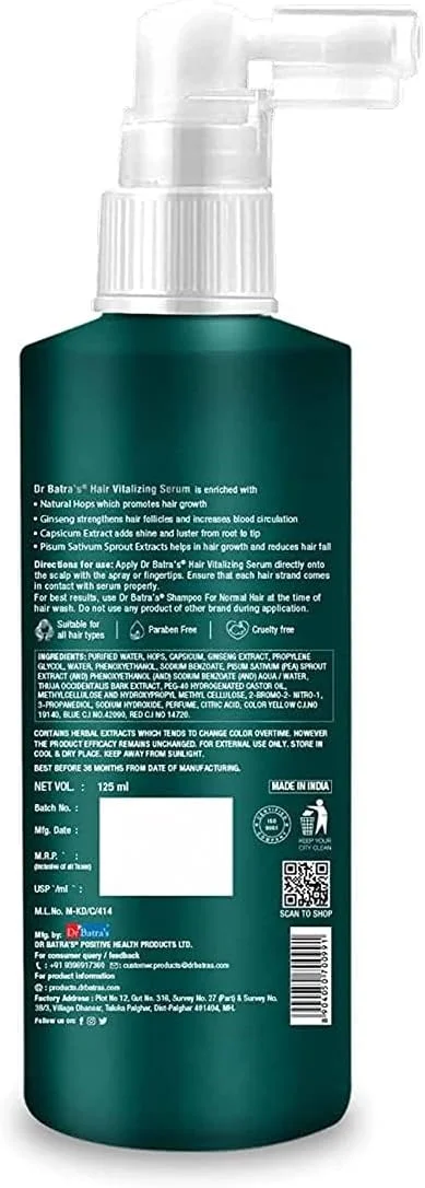 سرم احیا کننده مو دکتر باترا - 125 میلی لیتر