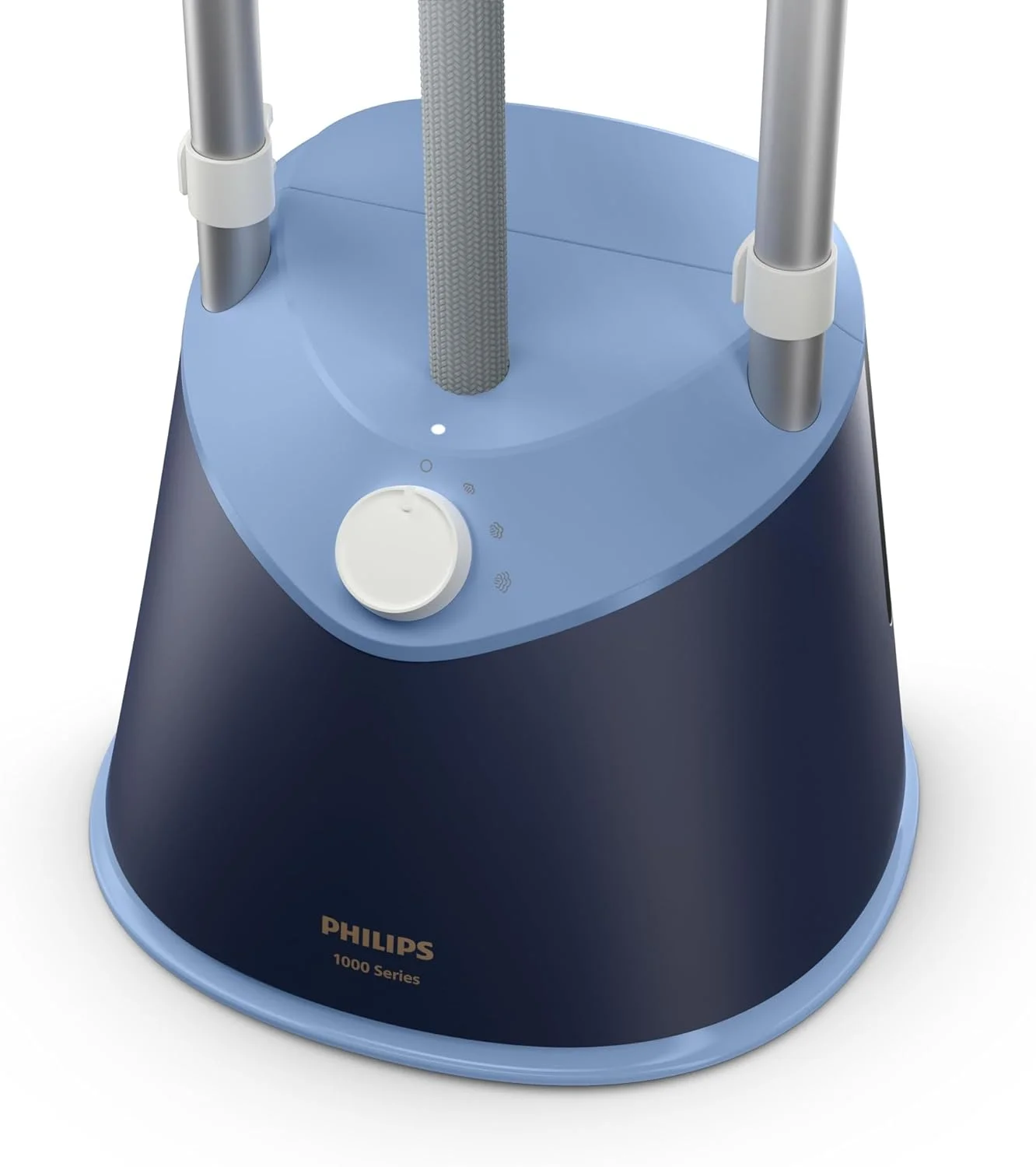 بخارگر لباس فیلیپس سری 1000 - 1800 وات، مخزن جداشدنی 1.8 لیتری، 3 تنظیم بخار، 36 گرم در دقیقه، Stylemat یکپارچه، آبی تیره - STE1030/26 بخارگر لباس فیلیپس سری 1000 - 1800 وات، مخزن جداشدنی 1.8 لیتری، 3 تنظیم بخار، 36 گرم در دقیقه، Stylemat یکپارچه، آبی تیره - STE1030/26