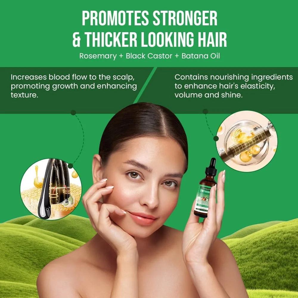 روغن رزماری، روغن کرچک سیاه و روغن باتانا 3 در 1 نیکیتا ویوی به همراه درمارولر 60 میلی لیتر، روغن موی ارگانیک برای رشد مو، روغن درمانی مو با پرس سرد برای سرم ماساژ پوست مو، رشد مجدد مژه و ابرو روغن رزماری، روغن کرچک سیاه و روغن باتانا 3 در 1 نیکیتا ویوی به همراه درمارولر 60 میلی لیتر، روغن موی ارگانیک برای رشد مو، روغن درمانی مو با پرس سرد برای سرم ماساژ پوست مو، رشد مجدد مژه و ابرو