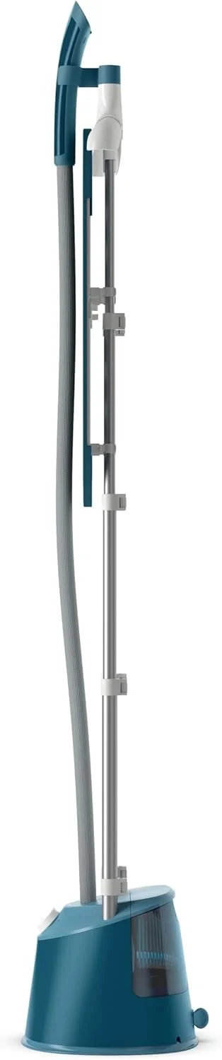 Philips Garment Steamer 1000 Series - 1800W, 1.8L Detachable Tank, 3 Steam Setting, 36 g/min, Integrated Stylemat, Blue - STE1040/26