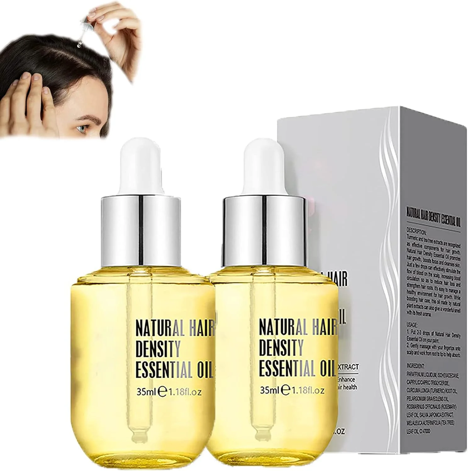 روغن تقویت کننده مو هوو، روغن طبیعی افزایش تراکم مو، روغن ضروری برای رشد مجدد مو، سرم مو زنجبیلی، سرم ضد ریزش و تقویت کننده سریع مو، مراقبت از مو (2 عدد) روغن تقویت کننده مو هوو، روغن طبیعی افزایش تراکم مو، روغن ضروری برای رشد مجدد مو، سرم مو زنجبیلی، سرم ضد ریزش و تقویت کننده سریع مو، مراقبت از مو (2 عدد)