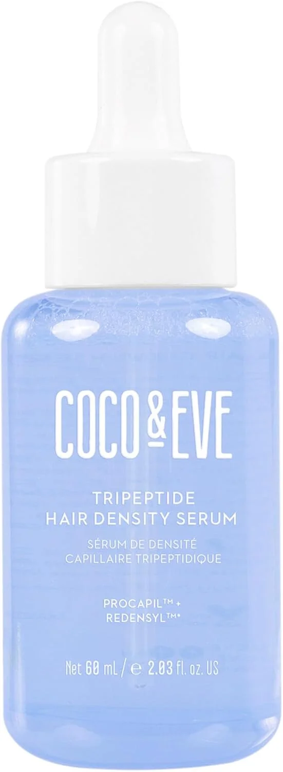 سرم تقویت کننده مو Coco & Eve Boost Therapy Tripeptide. برای موهای ضخیم تر و پرپشت تر. ضد ریزش و نازک شدن مو، درمان سبک وزن پوست سر با بیوتین و کافئین برای حجم و احیای مو (60 میلی لیتر) سرم تقویت کننده مو Coco & Eve Boost Therapy Tripeptide. برای موهای ضخیم تر و پرپشت تر. ضد ریزش و نازک شدن مو، درمان سبک وزن پوست سر با بیوتین و کافئین برای حجم و احیای مو (60 میلی لیتر)