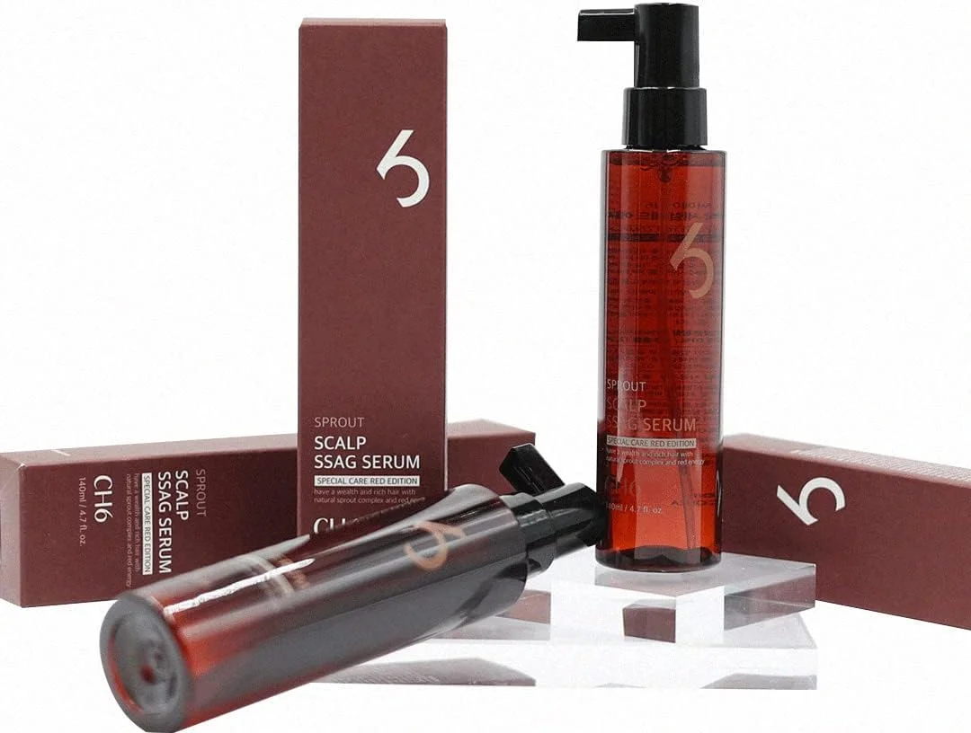 سرم موی سر CH6 نسخه قرمز، تقویت کننده و ضد ریزش مو، ترمیم کننده، تقویت ریشه مو، حاوی عصاره های آنتی اکسیدانی و جوانه، 140 میلی لیتر سرم موی سر CH6 نسخه قرمز، تقویت کننده و ضد ریزش مو، ترمیم کننده، تقویت ریشه مو، حاوی عصاره های آنتی اکسیدانی و جوانه، 140 میلی لیتر