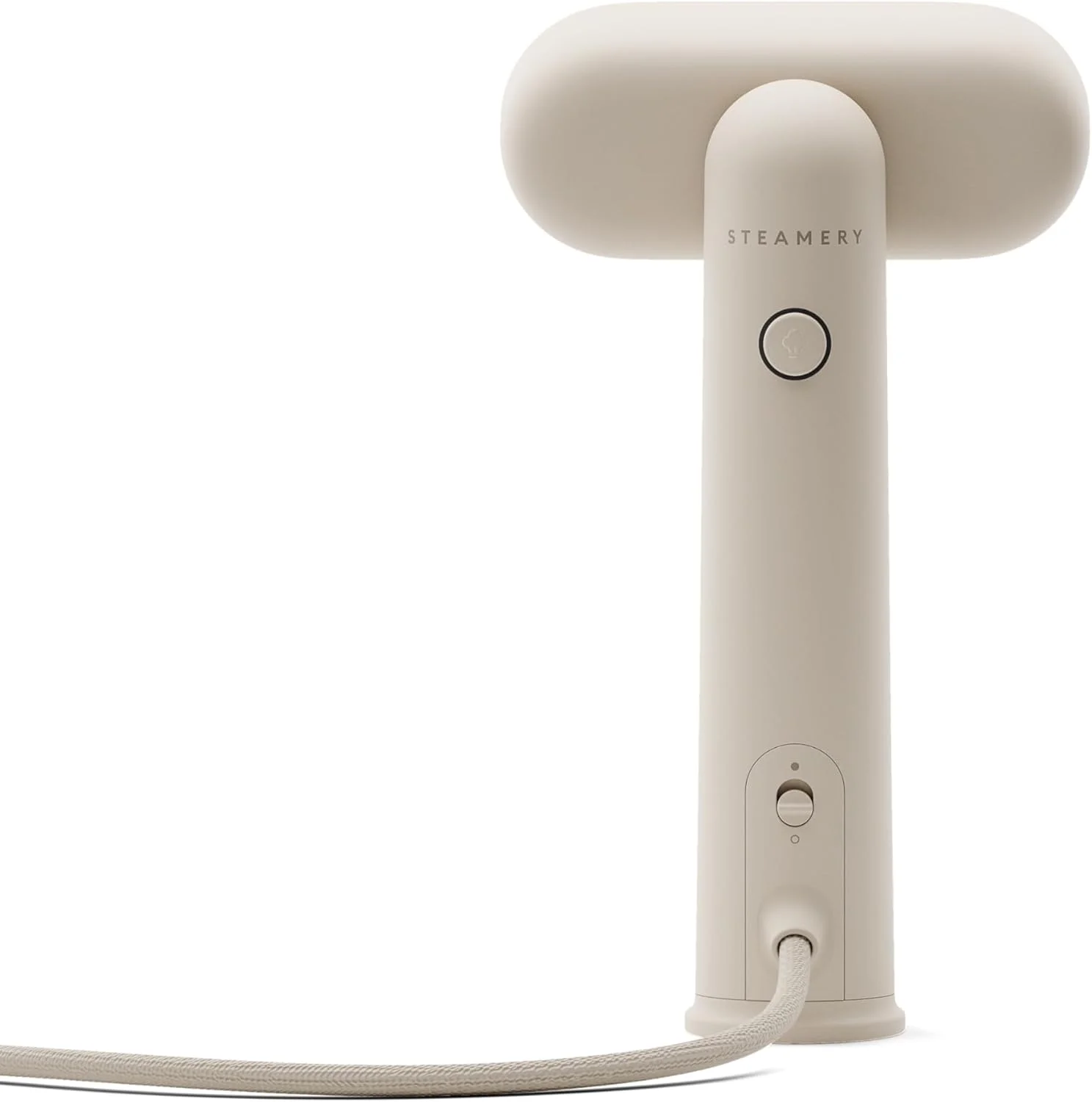 بخارگر مسافرتی سیروس لایت Steamery، ۱۲۰۰ وات، بخار ۱۶ گرم در دقیقه، گرم شدن در ۱۸ ثانیه، قابل حمل و جمع و جور، سر چرخان، فناوری بخار خشک، صفحه گرم شونده، طراحی اسکاندیناویایی