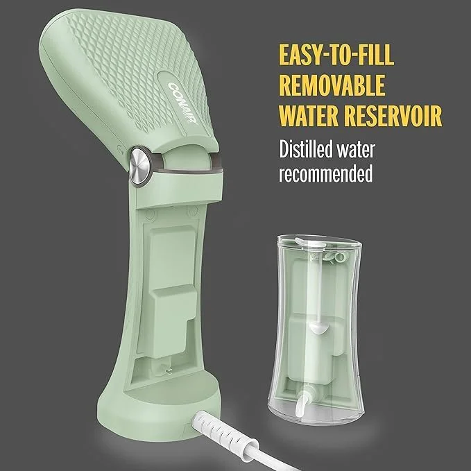 بخارگر دستی لباس کانیر توربو اکستریم استیم با مخزن آب جداشدنی 230 میلی لیتری | گرم شدن سریع 40 ثانیه ای | بخار قدرتمند برای از بین بردن چین و چروک - GS59XSDE