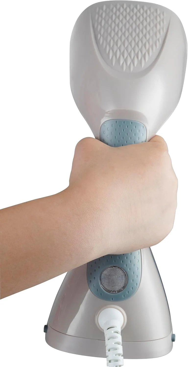 بخارگر لباس Daewoo، بخارگر دستی و قابل حمل پارچه و لباس، پنل استیل ضد زنگ با برس پارچه و پرز، ظرفیت 350 میلی لیتر، 1200 وات - Dgs 8280 - سبز