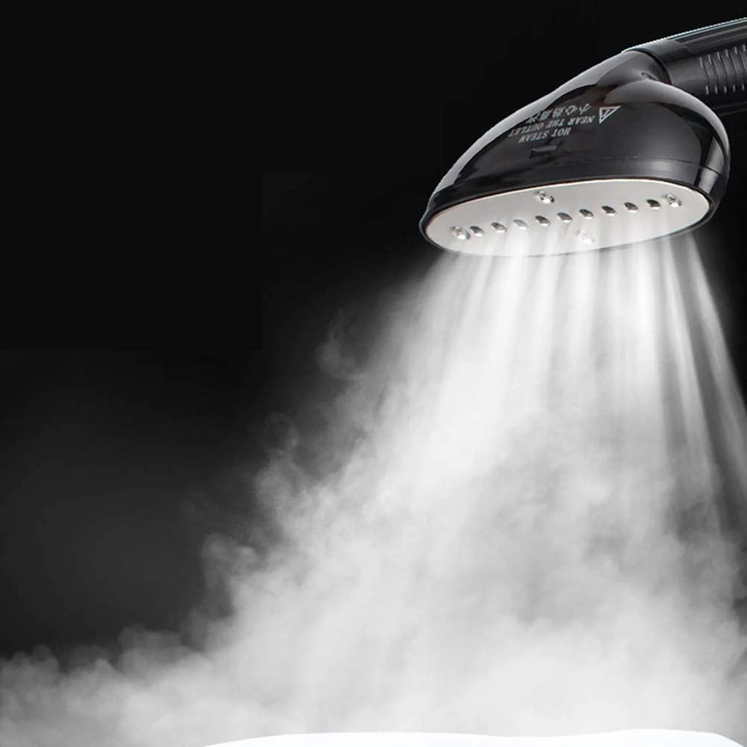 اتو بخار ایستاده لباس دو میله 2000 وات بخار سریع خانگی اتو بخار کوچک دستی با میز اتو داخلی و مخزن آب 1.8 لیتری، طلایی (طلایی)