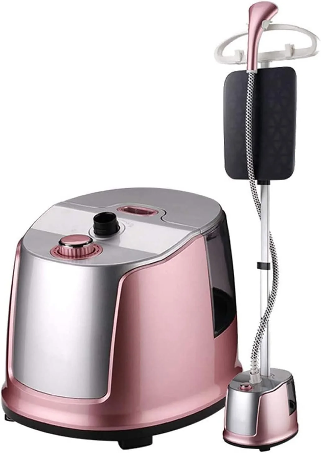 بخارگر عمودی لباس 2350 واتی با قدرت بالا برای مصارف تجاری و خانگی، اتو بخار دستی لباس با مخزن آب 3.8 لیتری و حذف سریع چروک در 5 ثانیه (آبی)