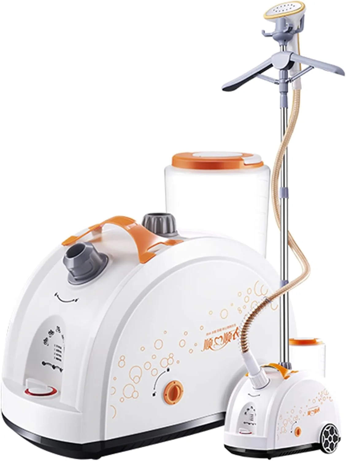 بخارگر لباس ایستاده، بخارگر حرفه ای 2000 واتی با مخزن آب 2.2 لیتری، بخارگر لباس سنگین، مناسب برای انواع لباس با آویز و تمام پارچه ها، صورتی-2000 وات (صورتی 2000 وات) بخارگر لباس ایستاده، بخارگر حرفه ای 2000 واتی با مخزن آب 2.2 لیتری، بخارگر لباس سنگین، مناسب برای انواع لباس با آویز و تمام پارچه ها، صورتی-2000 وات (صورتی 2000 وات)