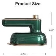 بخارگر کوچک لباس - اتو بخار مسافرتی تاشو و دستی 2 در 1 برای لباس | توان 1100 وات، گرم شدن سریع 15 ثانیه ای، 3 سطح بخار | از بین برنده چروک پارچه قابل حمل برای خانه و مسافرت