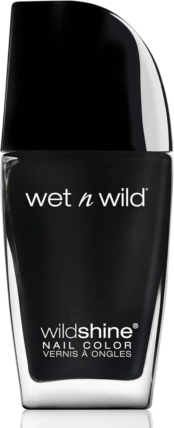 لاک ناخن مشکی کرم Wet n Wild Wild Shine - 12.3 میلی لیتر