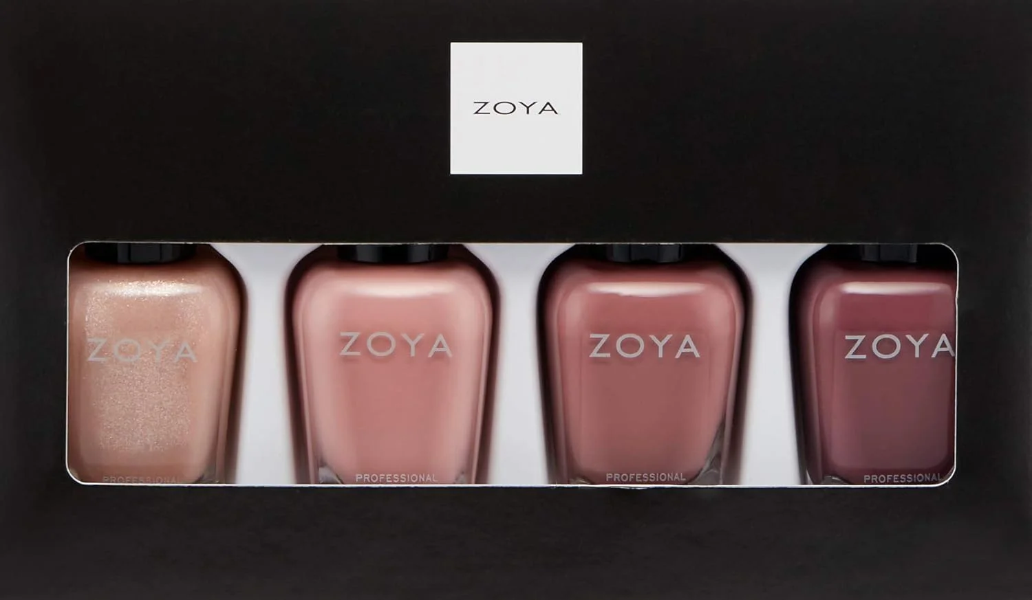 مجموعه چهارتایی لاک ناخن زویا آل اسناگلد آپ، 4 عدد (بسته 1 عددی)