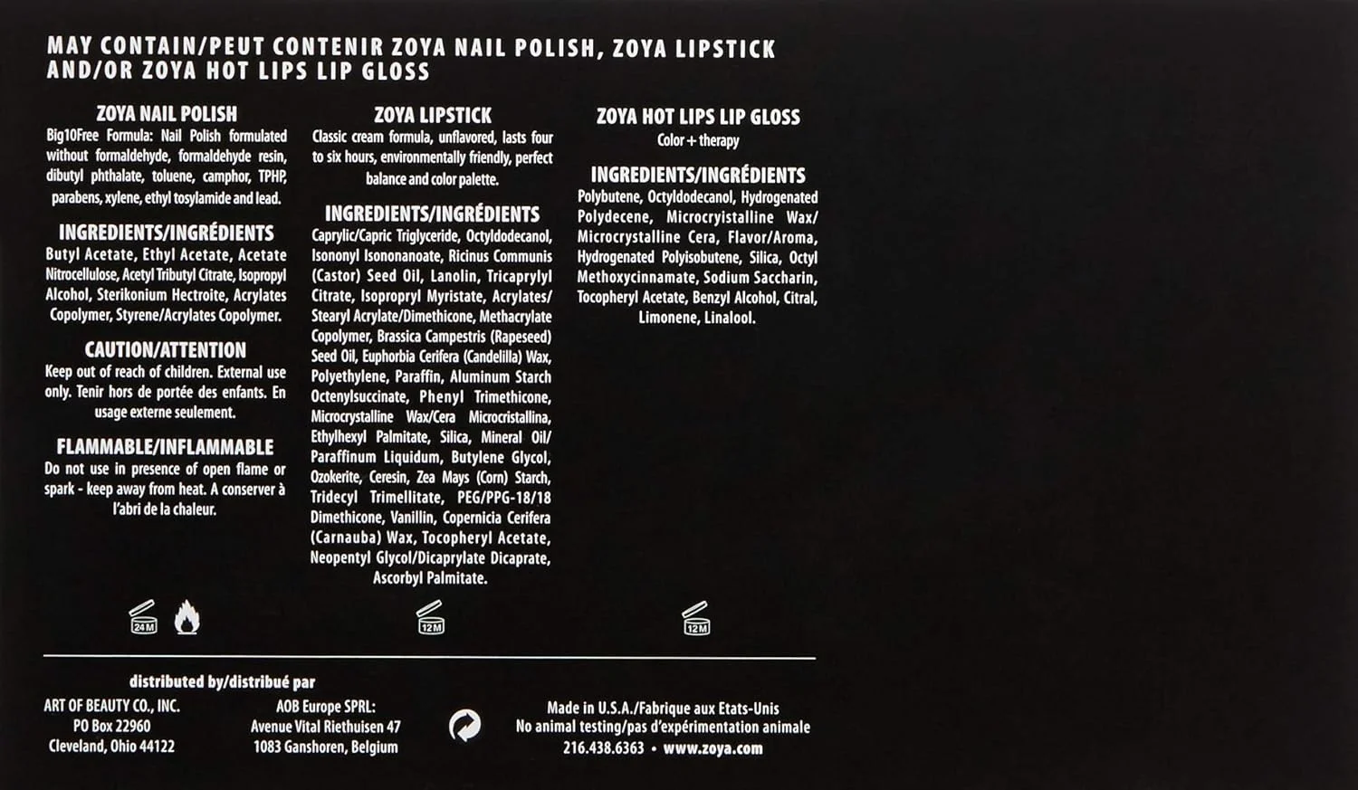 مجموعه چهارتایی لاک ناخن زویا آل اسناگلد آپ، 4 عدد (بسته 1 عددی)