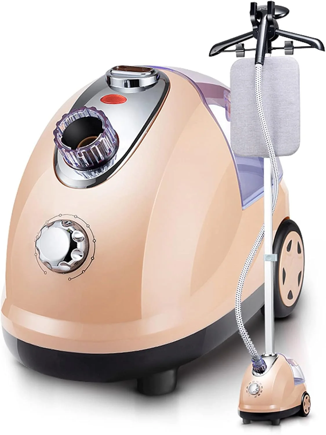 بخارگر عمودی با میز اتو، بخارگر لباس 2000 واتی با قدرت بالا، رفع سریع چروک برای از بین بردن چروک لباس (سبز) بخارگر عمودی با میز اتو، بخارگر لباس 2000 واتی با قدرت بالا، رفع سریع چروک برای از بین بردن چروک لباس (سبز)