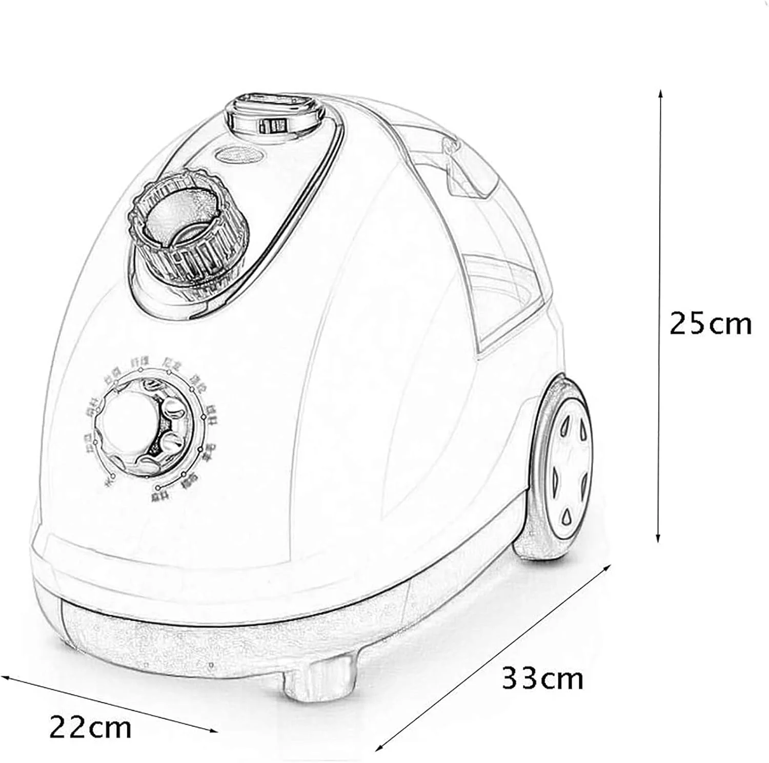 بخارگر عمودی با میز اتو، بخارگر لباس 2000 واتی با قدرت بالا، رفع سریع چروک برای از بین بردن چروک لباس (سبز)