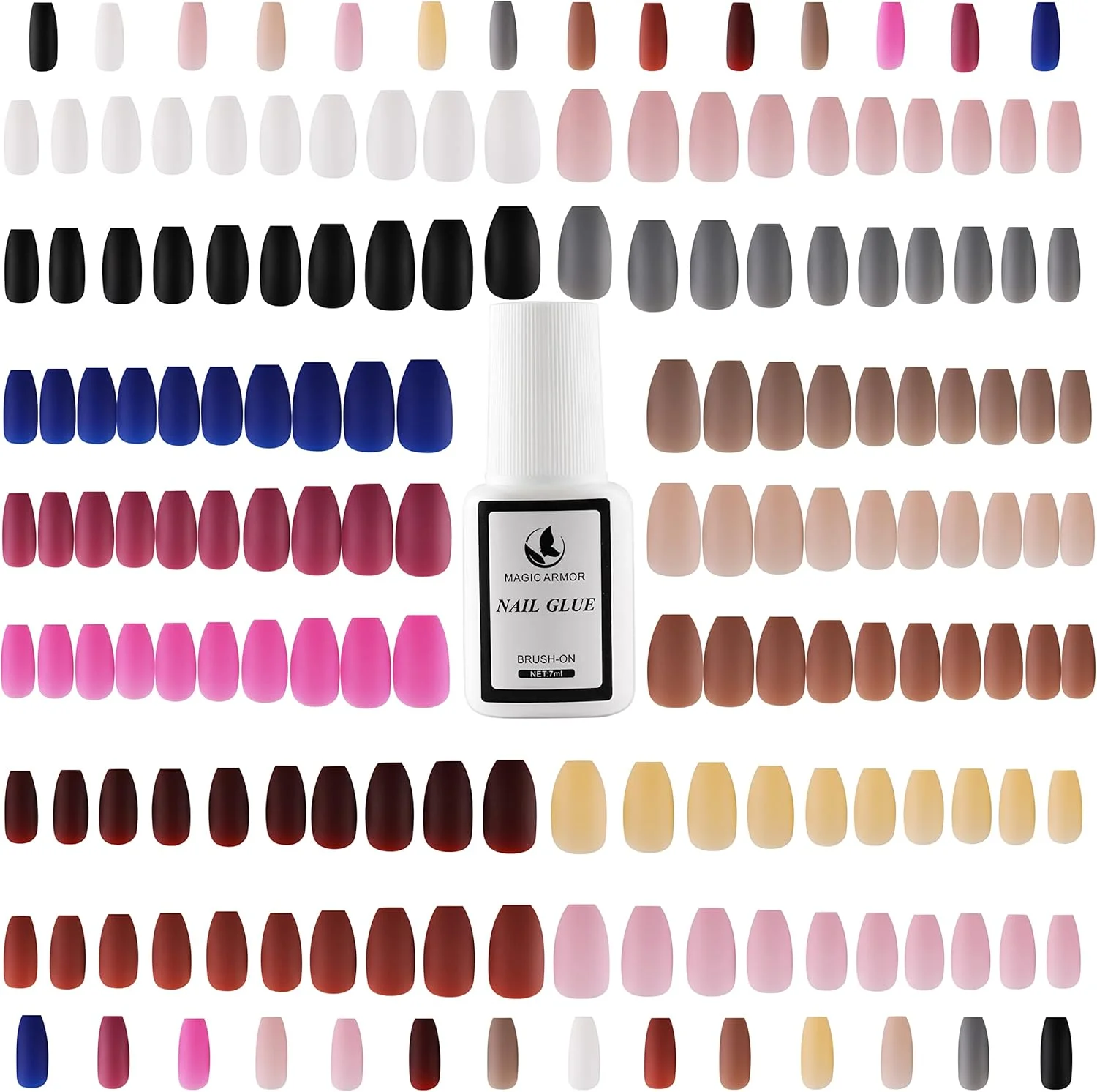 ناخن مصنوعی کوتاه 336 عددی، ناخن های مات اکریلیک پوشش کامل، ناخن های مصنوعی کوتاه بالرین تابوتی متوسط با چسب ناخن 7 گرمی برای هنر ناخن مصنوعی، 14 رنگ ناخن مصنوعی برای زنان و دختران DIY ناخن مصنوعی کوتاه 336 عددی، ناخن های مات اکریلیک پوشش کامل، ناخن های مصنوعی کوتاه بالرین تابوتی متوسط با چسب ناخن 7 گرمی برای هنر ناخن مصنوعی، 14 رنگ ناخن مصنوعی برای زنان و دختران DIY