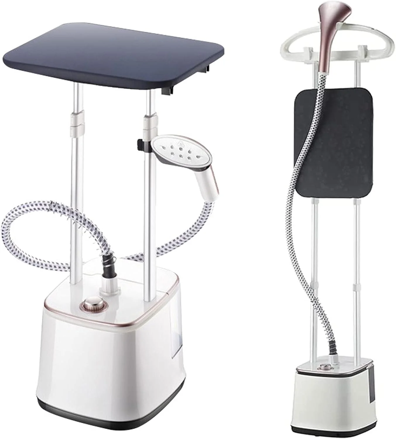 بخارگر عمودی لباس 2000 وات، رفع سریع چروک در 35 ثانیه با مخزن آب 2.3 لیتری برای رفع چروک لباس های اتاق خواب منزل