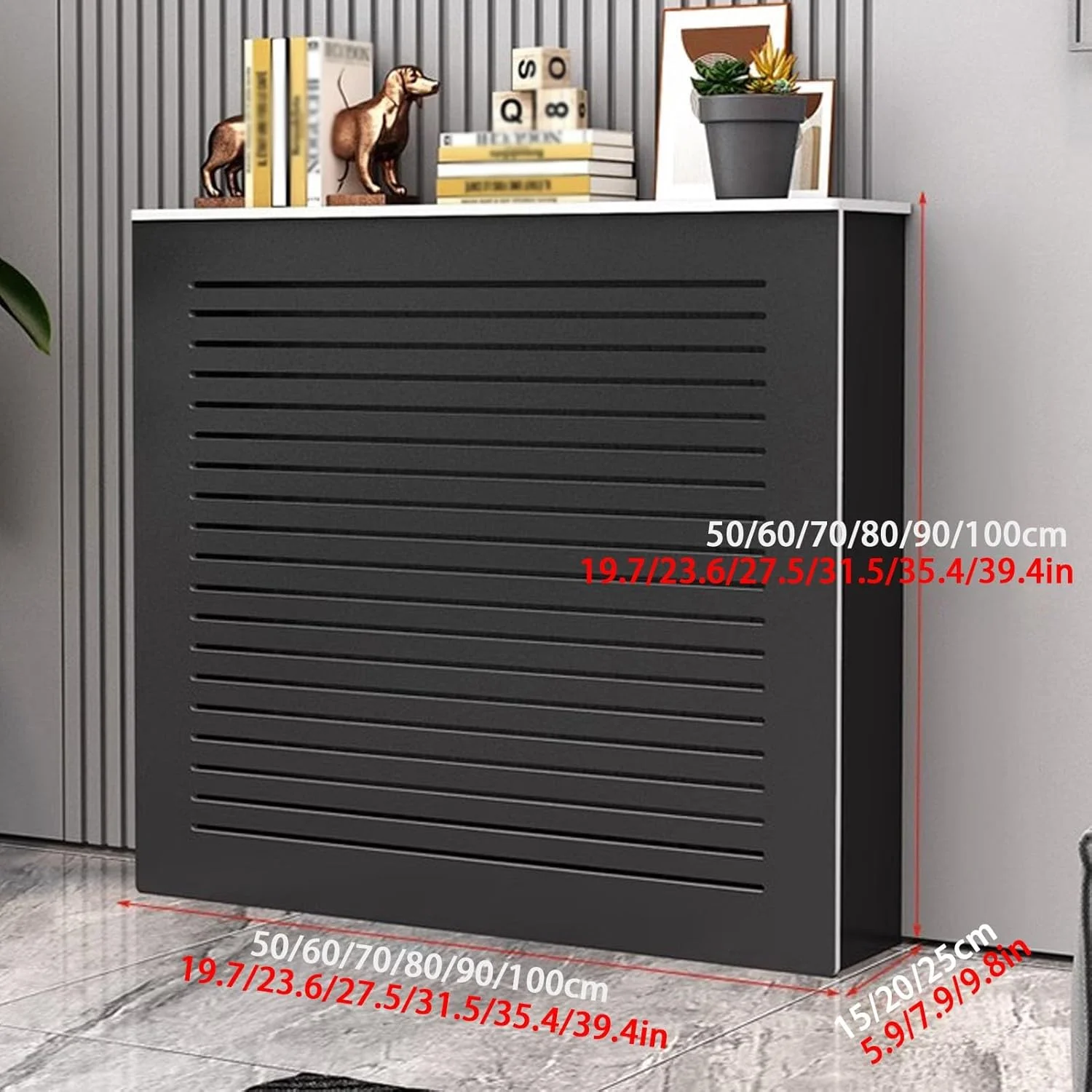 قفسه کابینتی شوفاژ Snaweo، روکش رادیاتور چوبی مدرن خانگی، قفسه کابینتی شوفاژ کابینت زمینی حمام، قفسه بزرگ رادیاتور کابینت دیواری، مبلمان دکور مدرن (L100xH70xW25cm) قفسه کابینتی شوفاژ Snaweo، روکش رادیاتور چوبی مدرن خانگی، قفسه کابینتی شوفاژ کابینت زمینی حمام، قفسه بزرگ رادیاتور کابینت دیواری، مبلمان دکور مدرن (L100xH70xW25cm)