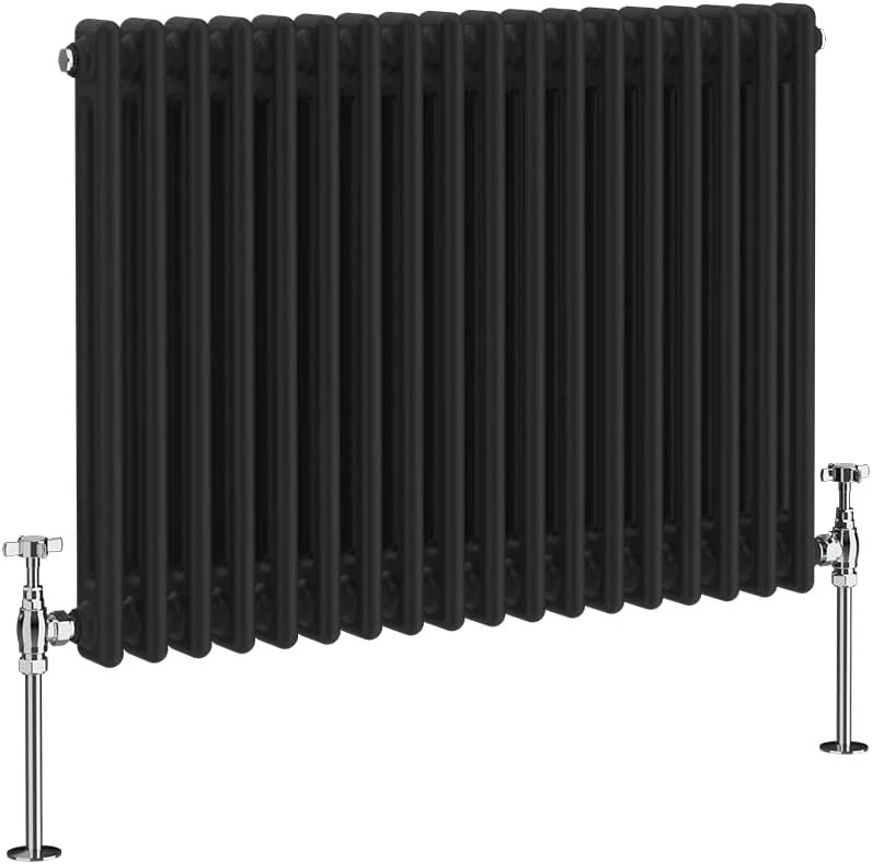 رادیاتور شوفاژ سنتی NRG، چدن مشکی، 2 ستون افقی، مناسب برای سیستم گرمایش مرکزی حمام، ابعاد 600x830 میلی متر رادیاتور شوفاژ سنتی NRG، چدن مشکی، 2 ستون افقی، مناسب برای سیستم گرمایش مرکزی حمام، ابعاد 600x830 میلی متر