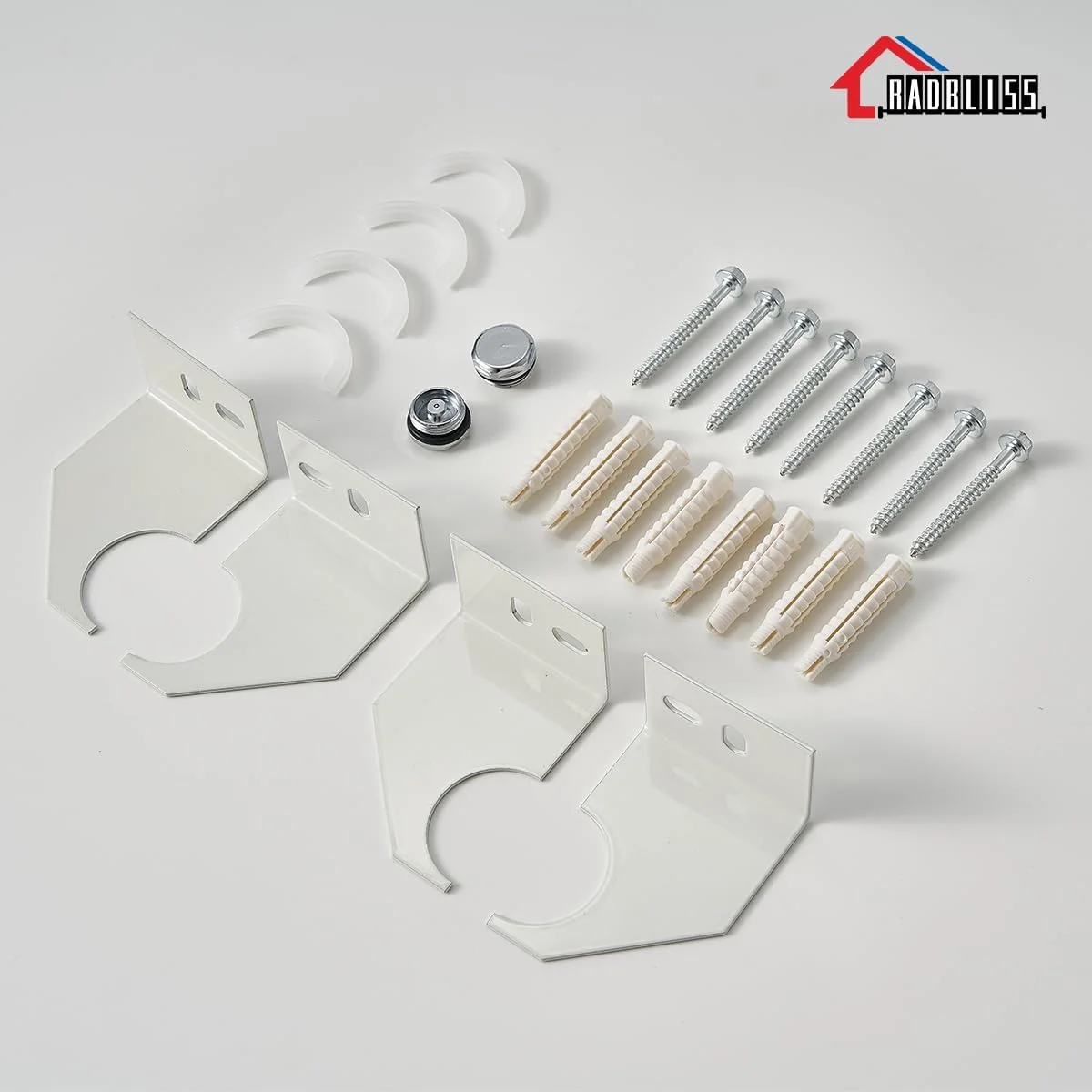 رادیاتور شوفاژ دیواری راد بلیس، طراحی پنل تخت، 1600x408 میلی متر، سفید، دو ردیفه، مناسب برای سیستم گرمایش مرکزی رادیاتور شوفاژ دیواری راد بلیس، طراحی پنل تخت، 1600x408 میلی متر، سفید، دو ردیفه، مناسب برای سیستم گرمایش مرکزی