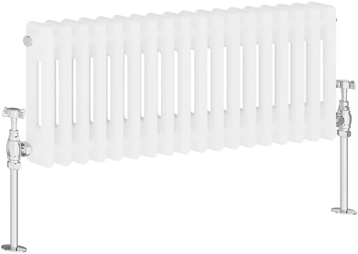 رادیاتور شوفاژ سنتی NRG، چدنی، سفید براق، 2 ستون افقی، مناسب برای حمام و سیستم گرمایش مرکزی، ابعاد 300x830 میلی متر رادیاتور شوفاژ سنتی NRG، چدنی، سفید براق، 2 ستون افقی، مناسب برای حمام و سیستم گرمایش مرکزی، ابعاد 300x830 میلی متر
