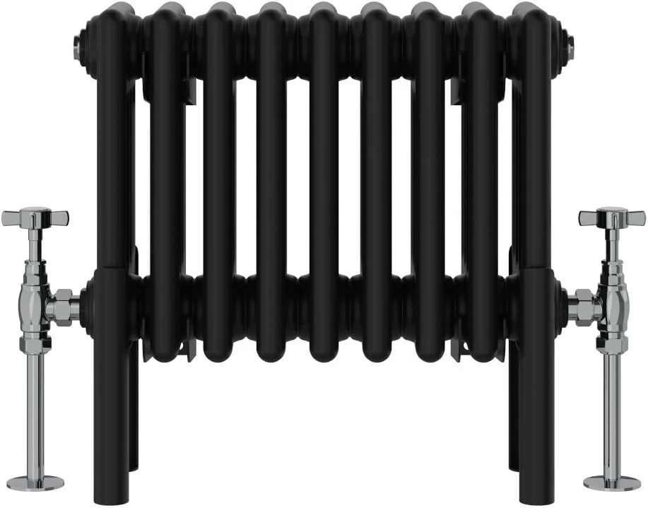 رادیاتور سنتی NRG چدنی مشکی 4 ستونی افقی برای گرمایش مرکزی حمام، 300x425 میلی متر رادیاتور سنتی NRG چدنی مشکی 4 ستونی افقی برای گرمایش مرکزی حمام، 300x425 میلی متر