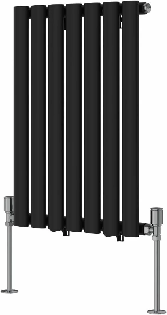 رادیاتور شوفاژ طرح دار بیضی مشکی ممتاز NRG تک پنل 600x413 میلی متر رادیاتور شوفاژ طرح دار بیضی مشکی ممتاز NRG تک پنل 600x413 میلی متر