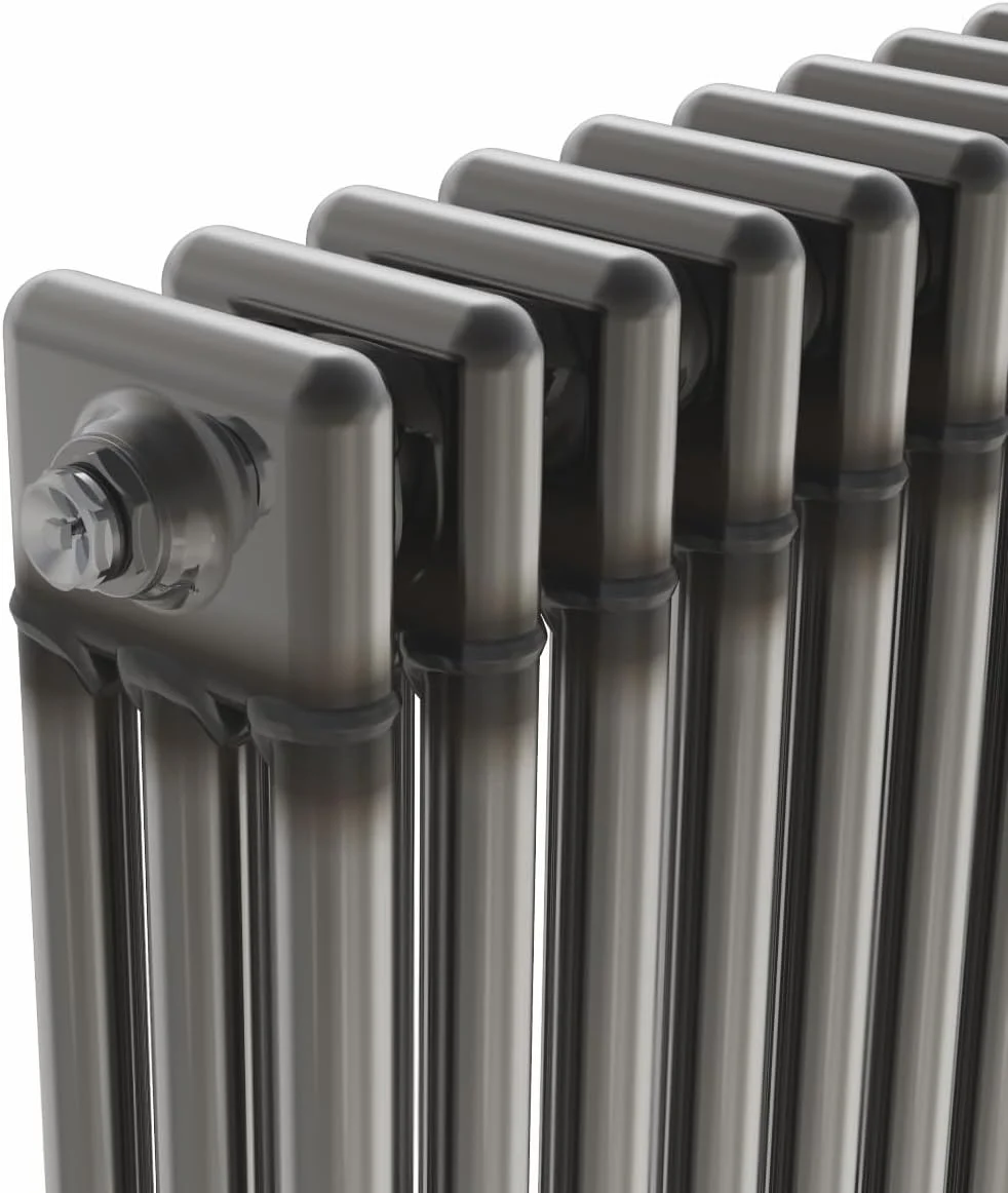 رادیاتور شوفاژ افقی سه ستونی طرح چدن فلز خام NRG با ابعاد 300x695 میلی متر، مناسب برای حمام، آشپزخانه و اتاق نشیمن رادیاتور شوفاژ افقی سه ستونی طرح چدن فلز خام NRG با ابعاد 300x695 میلی متر، مناسب برای حمام، آشپزخانه و اتاق نشیمن