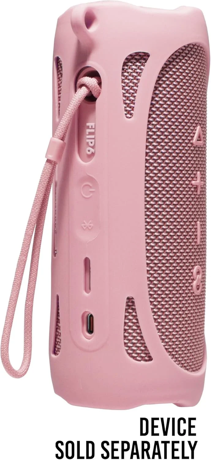 کاور سیلیکونی Alltravel برای اسپیکر بلوتوث قابل حمل JBL Flip 6، محافظت کامل قابل حمل، کاور سفارشی با رنگ و شکل هماهنگ (صورتی) کاور سیلیکونی Alltravel برای اسپیکر بلوتوث قابل حمل JBL Flip 6، محافظت کامل قابل حمل، کاور سفارشی با رنگ و شکل هماهنگ (صورتی)