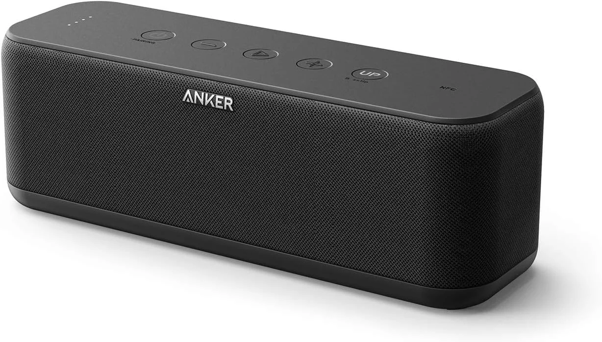 اسپیکر بلوتوثی ارتقا یافته Anker Soundcore Boost با صدای متعادل، BassUp، 12 ساعت پخش، USB-C، ضد آب IPX7، اسپیکر بی سیم با EQ قابل تنظیم از طریق برنامه، جفت سازی استریو بی سیم اسپیکر بلوتوثی ارتقا یافته Anker Soundcore Boost با صدای متعادل، BassUp، 12 ساعت پخش، USB-C، ضد آب IPX7، اسپیکر بی سیم با EQ قابل تنظیم از طریق برنامه، جفت سازی استریو بی سیم