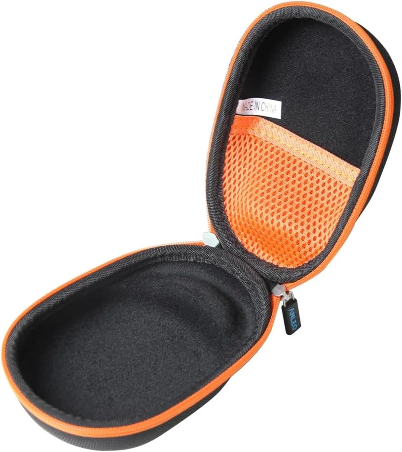 کیف حمل سخت Anleo برای JBL Clip 4 - اسپیکر بلوتوثی مینی قابل حمل (مشکی+نارنجی)