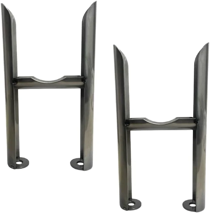 پایه رادیاتور ایستاده فلزی خام گرین هوس، دو ستونه، مناسب برای رادیاتورهای سنتی شوفاژ و برقی