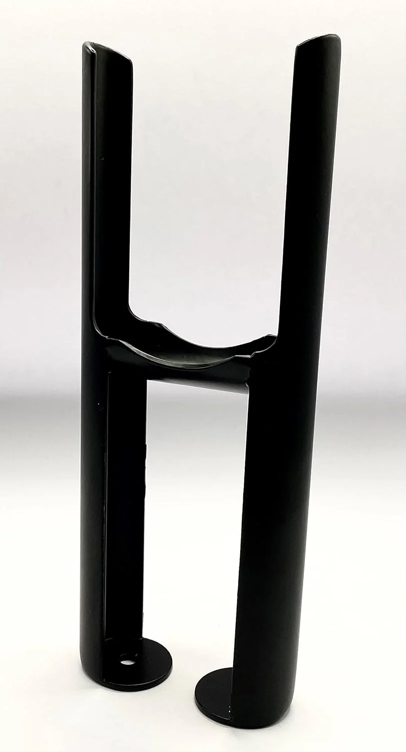 پایه رادیاتور ایستاده مشکی مات گرین هوس، دو ستونه، مناسب برای سیستم گرمایش مرکزی و برقی (رادیاتور دو ستونه)