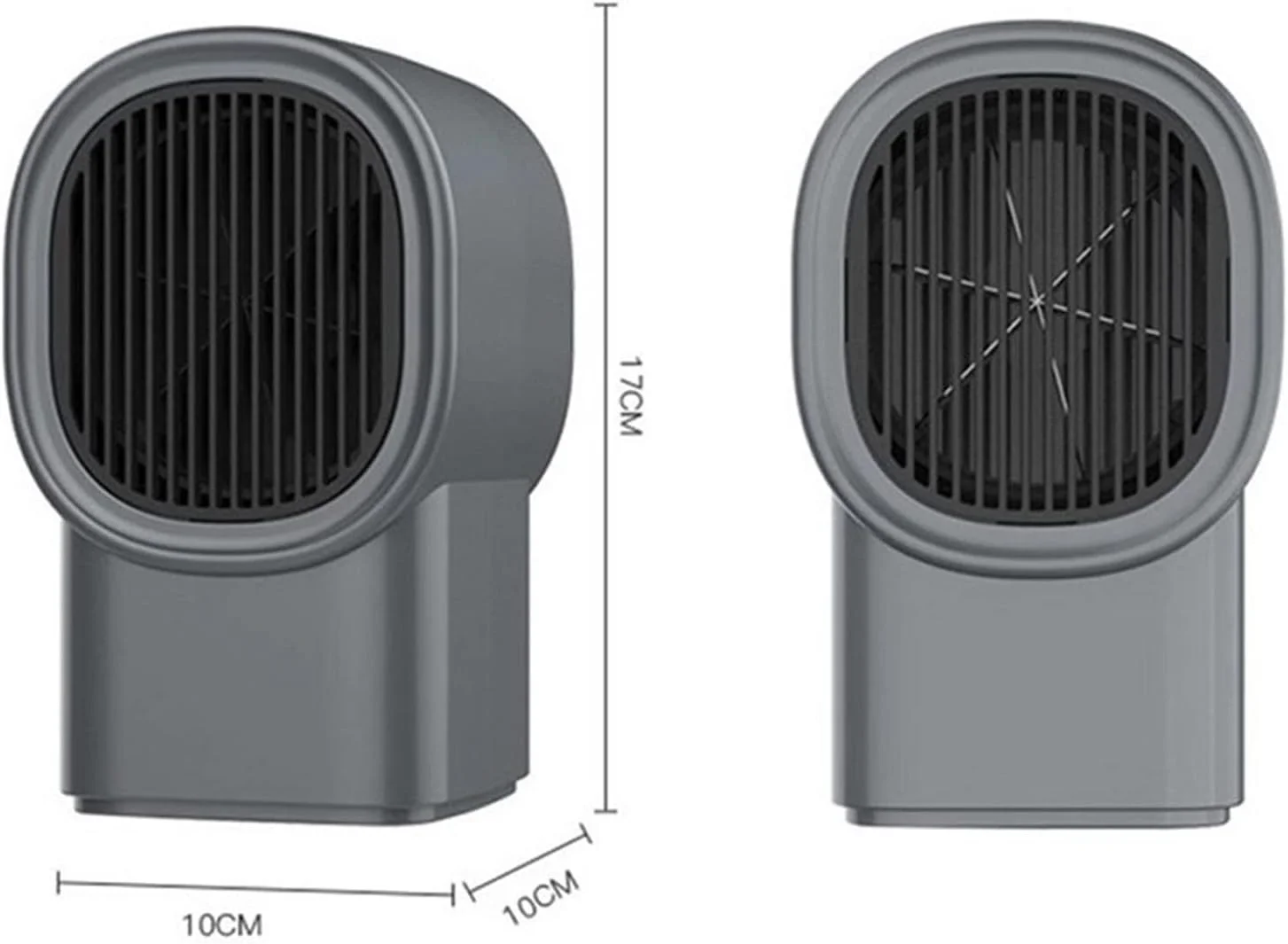 هیتر برقی کوچک رومیزی Hingers، دمنده هوای گرم خانگی، فن گرمایشی سریع و کم مصرف، رادیاتور برای زمستان هیتر برقی کوچک رومیزی Hingers، دمنده هوای گرم خانگی، فن گرمایشی سریع و کم مصرف، رادیاتور برای زمستان