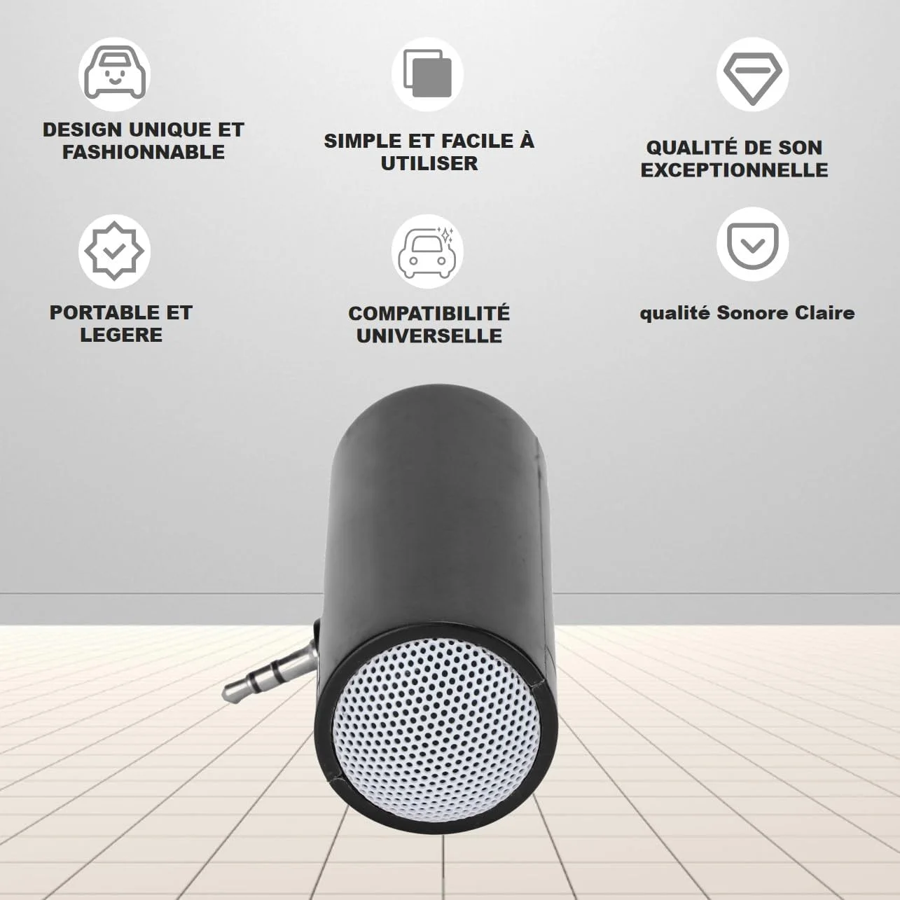 سیستم مینی اسپیکر BONKZEBU، کیفیت صدای واضح، استفاده آسان، اسپیکر کوچک قابل حمل، کارکرد آسان و قابل حمل، مینی اسپیکرهای استریو جک 3.5 میلی متری، برای تلفن های همراه و تبلت ها - آبی (مشکی) سیستم مینی اسپیکر BONKZEBU، کیفیت صدای واضح، استفاده آسان، اسپیکر کوچک قابل حمل، کارکرد آسان و قابل حمل، مینی اسپیکرهای استریو جک 3.5 میلی متری، برای تلفن های همراه و تبلت ها - آبی (مشکی)