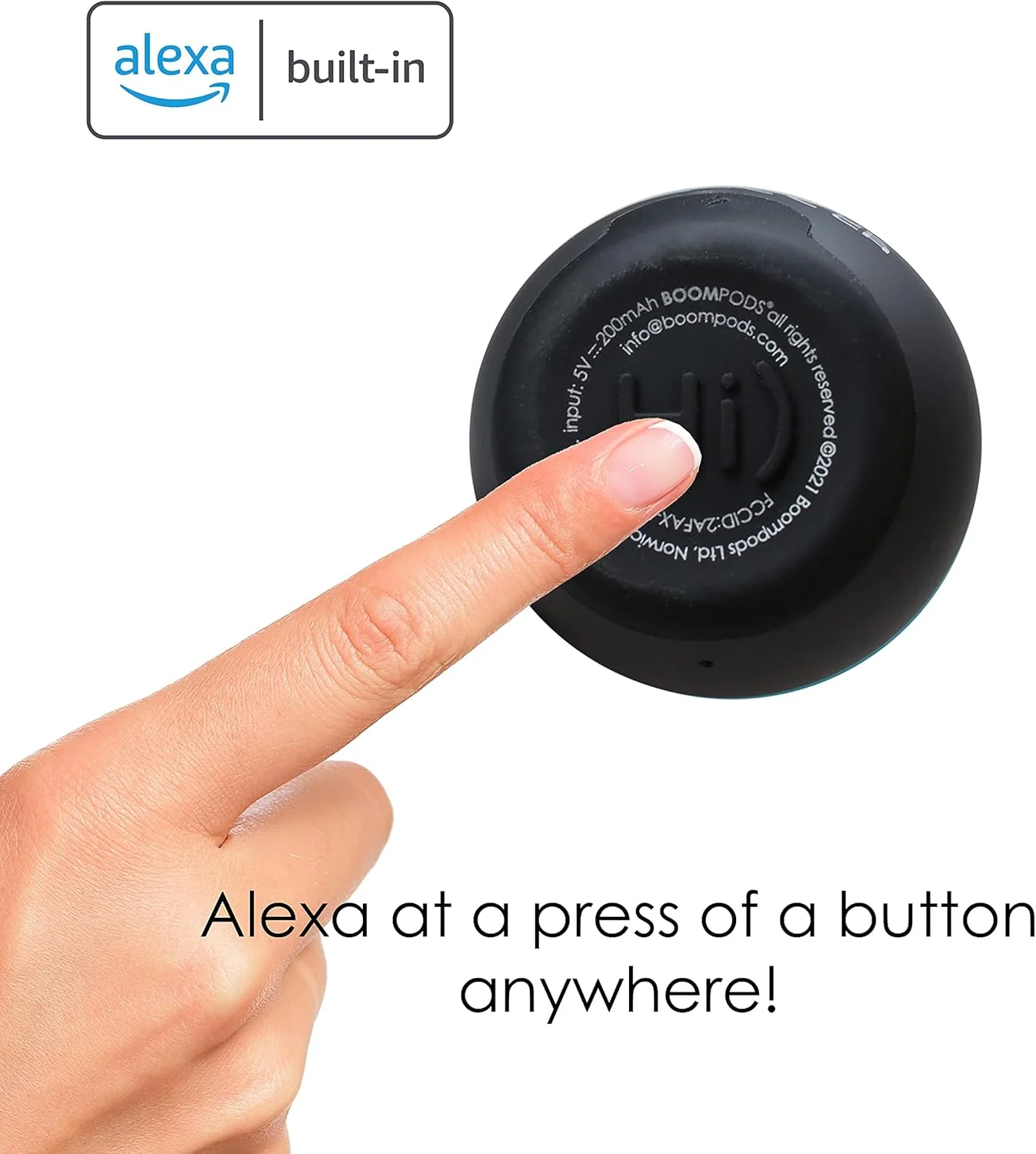 اسپیکر بلوتوثی کوچک Boompods Zero Talk Mini با Amazon Alexa داخلی، دستگاه های هوشمند - اسپیکر بی سیم کوچک ضد آب IPX6، 5 ساعت پخش، قابل حمل برای مسافرت، دوش حمام و آیفون، خاکستری اسپیکر بلوتوثی کوچک Boompods Zero Talk Mini با Amazon Alexa داخلی، دستگاه های هوشمند - اسپیکر بی سیم کوچک ضد آب IPX6، 5 ساعت پخش، قابل حمل برای مسافرت، دوش حمام و آیفون، خاکستری