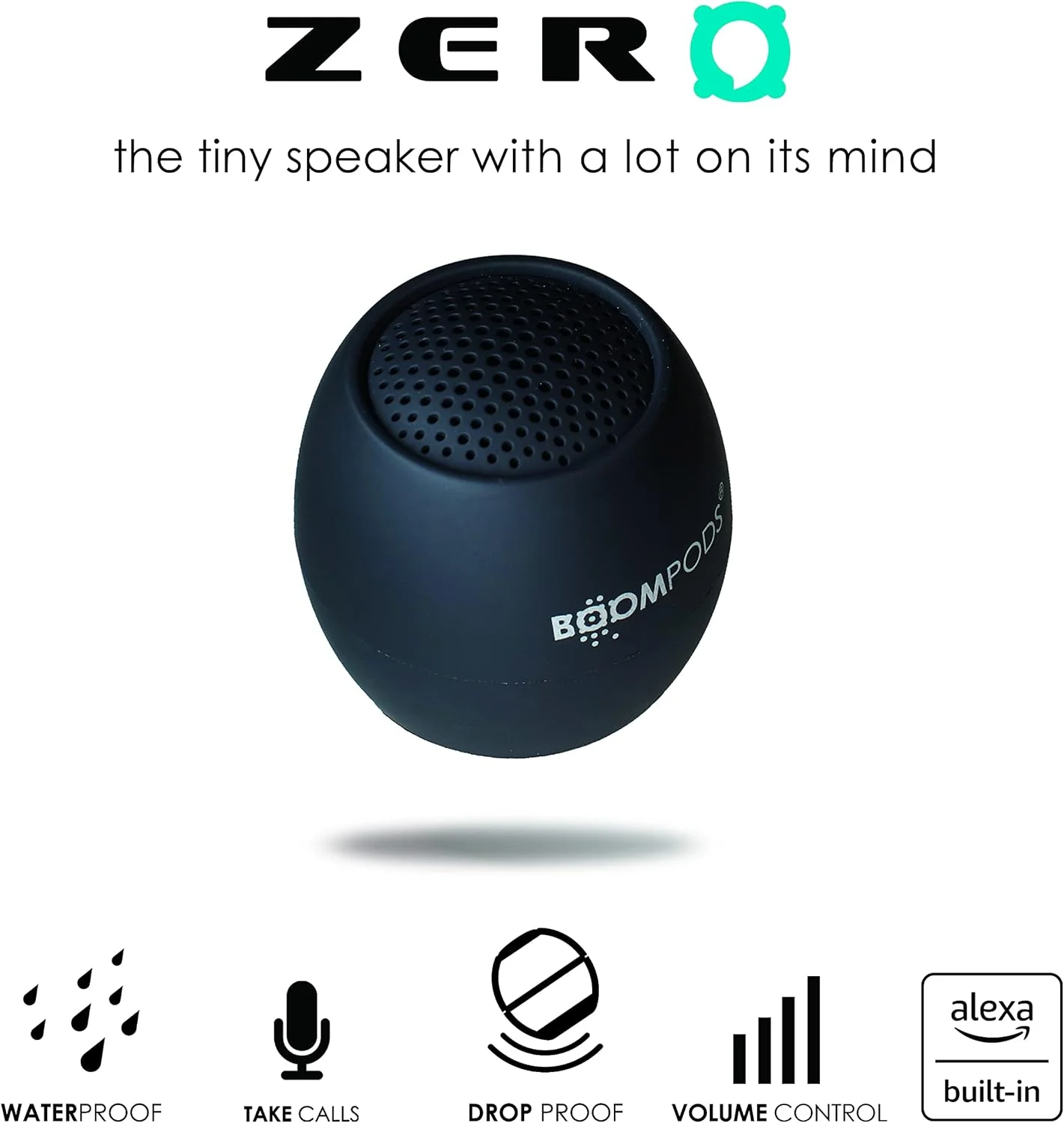 اسپیکر بلوتوثی کوچک Boompods Zero Talk Mini با Amazon Alexa داخلی، دستگاه های هوشمند - اسپیکر بی سیم کوچک ضد آب IPX6، 5 ساعت پخش، قابل حمل برای مسافرت، دوش حمام و آیفون، خاکستری اسپیکر بلوتوثی کوچک Boompods Zero Talk Mini با Amazon Alexa داخلی، دستگاه های هوشمند - اسپیکر بی سیم کوچک ضد آب IPX6، 5 ساعت پخش، قابل حمل برای مسافرت، دوش حمام و آیفون، خاکستری