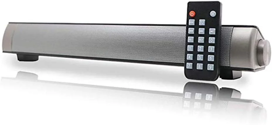 اسپیکر بلوتوثی HANZALA مدل Music Woofer، ستون صوتی بی سیم، پشتیبانی از کارت TF، خروجی کمکی سیمی، قابل حمل برای فضای باز