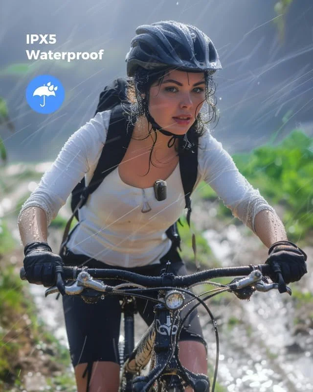 اسپیکر بلوتوثی پوشیدنی Azonee، اسپیکر بیسیم قابل حمل کلیپسی با میکروفون برای تماسهای هندزفری، تا 18 ساعت عمر باتری، IPX5 ضد آب برای کار، دوچرخهسواری، پیادهروی، دویدن، 18 ساعت پخش طولانی اسپیکر بلوتوثی پوشیدنی Azonee، اسپیکر بیسیم قابل حمل کلیپسی با میکروفون برای تماسهای هندزفری، تا 18 ساعت عمر باتری، IPX5 ضد آب برای کار، دوچرخهسواری، پیادهروی، دویدن، 18 ساعت پخش طولانی