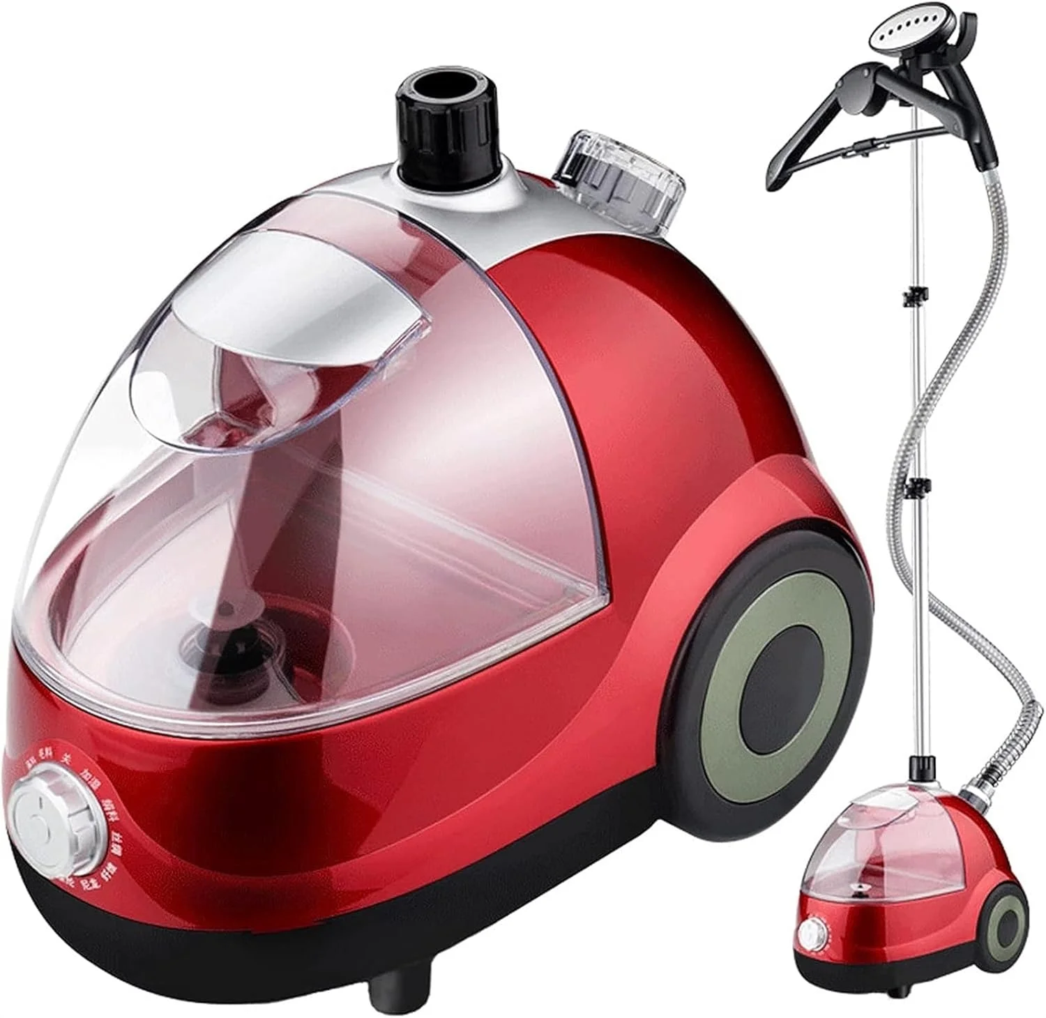 بخارگر ایستاده 2000 واتی لباس، بخارگر حرفه ای و سنگین برای مصارف خانگی و تجاری، حذف سریع چروک در 35 ثانیه