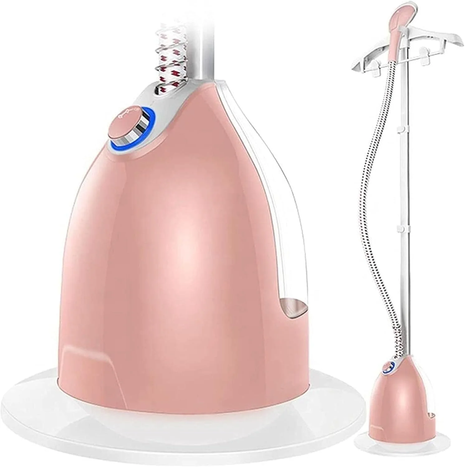 بخارگر دستی لباس، اتو بخار ایستاده و افقی، گرم شدن در 30 ثانیه و بخار قدرتمند 2100 وات پلاس، اتو بخار مسافرتی حرفه ای برای لباس