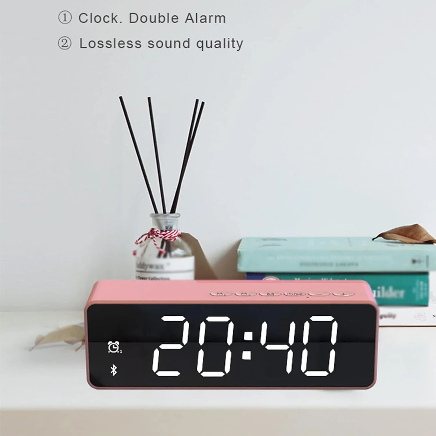 اسپیکر بلوتوث بی سیم دستگاه پخش صدا ZURBAA، ساب ووفر مینی قابل حمل، بلندگوی استریو O، پشتیبانی از TF AUX USB (رنگ: صورتی) اسپیکر بلوتوث بی سیم دستگاه پخش صدا ZURBAA، ساب ووفر مینی قابل حمل، بلندگوی استریو O، پشتیبانی از TF AUX USB (رنگ: صورتی)