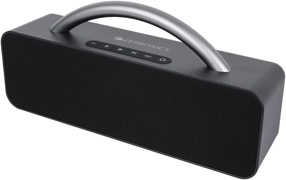اسپیکر بی سیم قابل حمل راکت 200 زبرونیکس با بلوتوث 5.1، FM، USB، AUX، بیس عمیق،Media & TWS، ورودی میکروفون، کارائوکه، درایوهای دوگانه 5.08 سانتی متری، عملکرد تماس (مشکی) اسپیکر بی سیم قابل حمل راکت 200 زبرونیکس با بلوتوث 5.1، FM، USB، AUX، بیس عمیق،Media & TWS، ورودی میکروفون، کارائوکه، درایوهای دوگانه 5.08 سانتی متری، عملکرد تماس (مشکی)